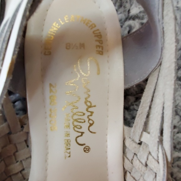 Ladies sandra miller sandals 8 1/2 - Picture 2 of 3